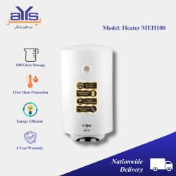 Super Asia MEH100 Electric Water Heater  100 Liters Capacity 2000 Watts Price in Pakistan