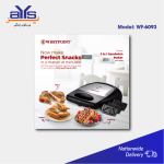 WestPoint Sandwich Maker WF6093 Price in Pakistan