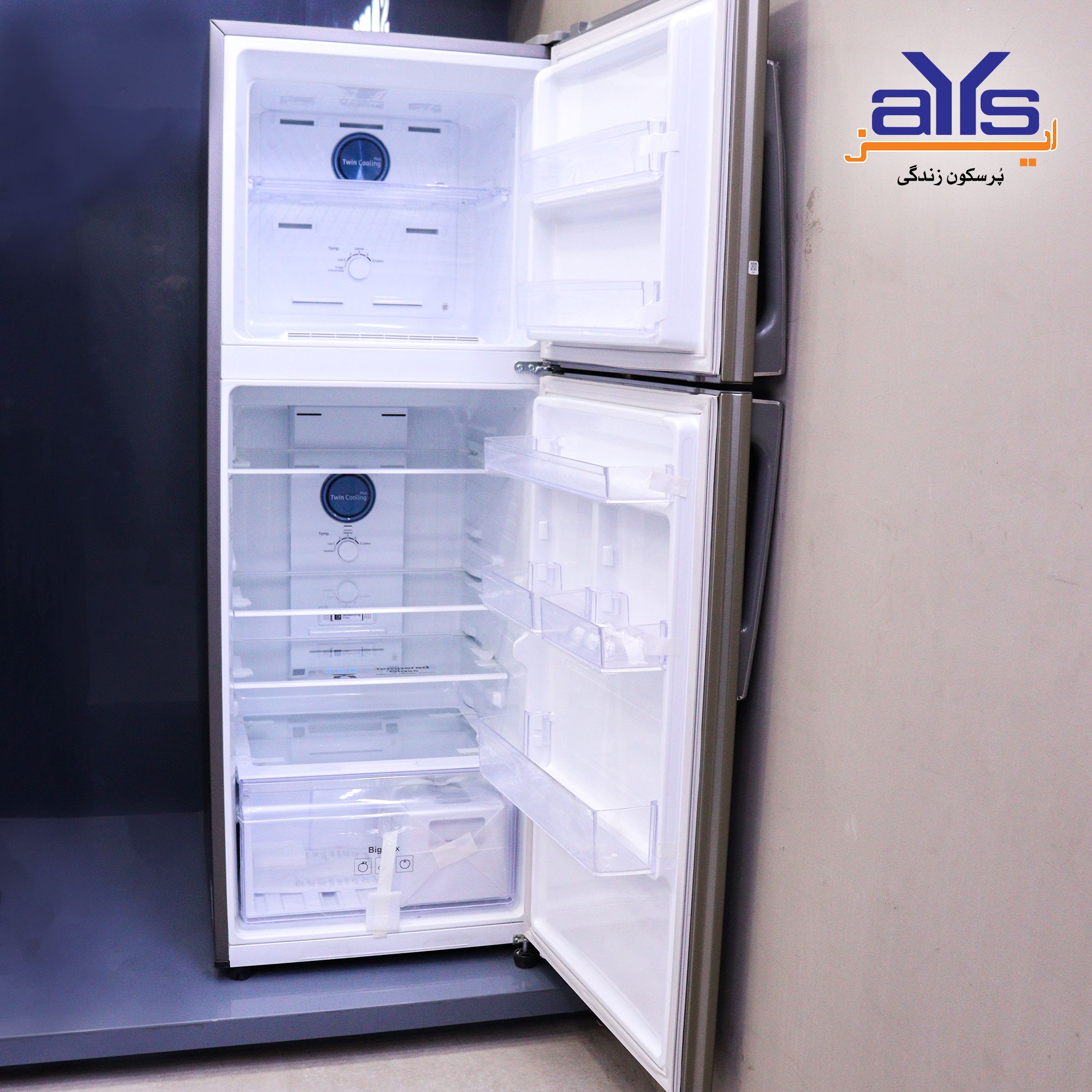 Samsung 10 cu. ft. twin cooling refrigerator - AysOnline