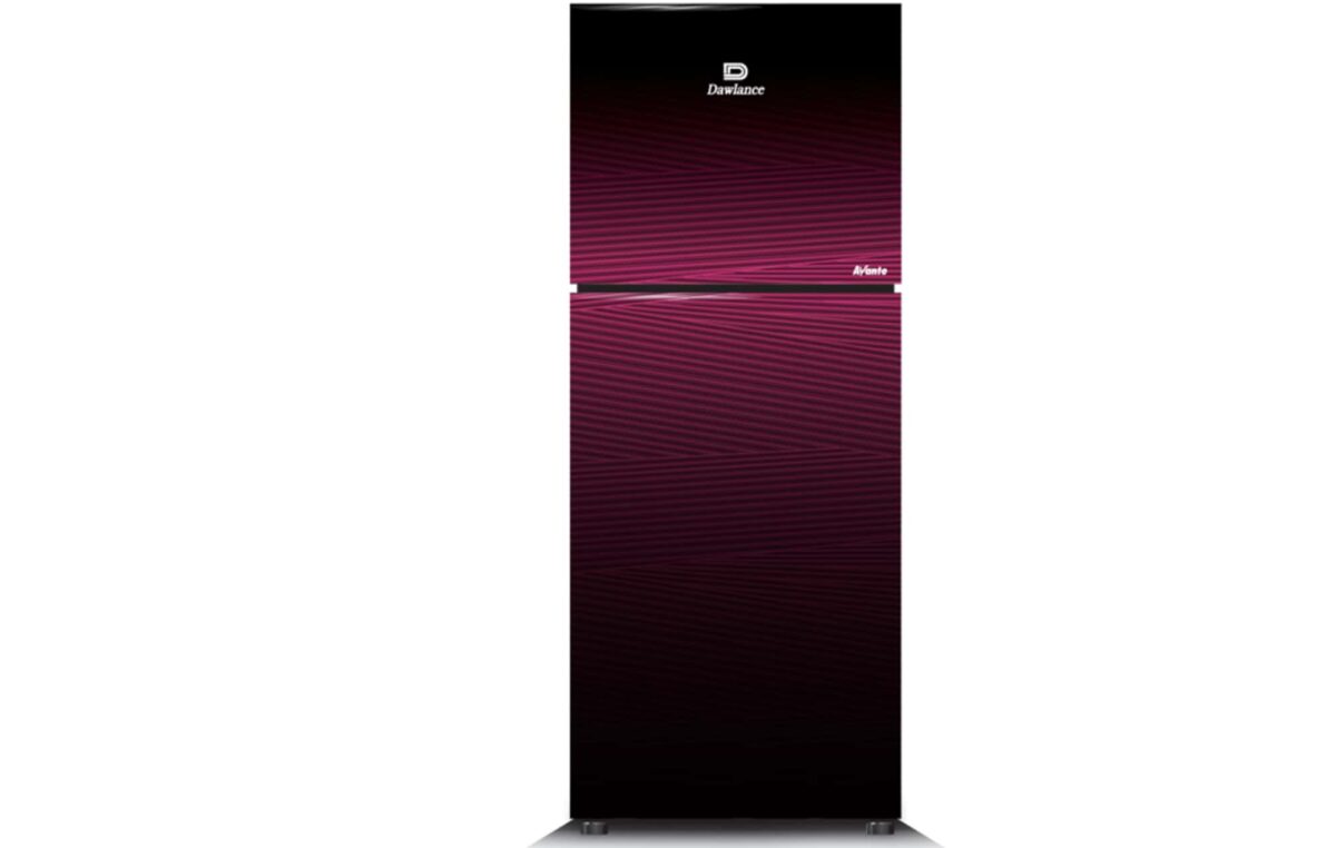 Dawlance Refrigerator 9193 LF Avante Noir  Burgundy/Silver 16 Cubic feet Price in Pakistan