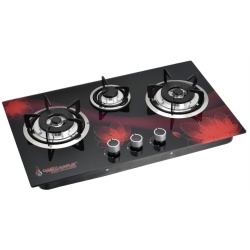 Welcome  3 Burners Glass Hob WH-29 inches