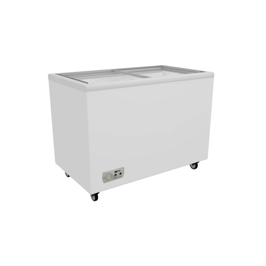 Varioline Intercool Deep Freezer SGF-405 13 Cubic Feet Sliding Glass Top