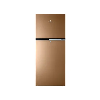 Dawlance 8 Cubic Feet Small Double Door Refrigerator 9140WB Chrome Pearl Copper