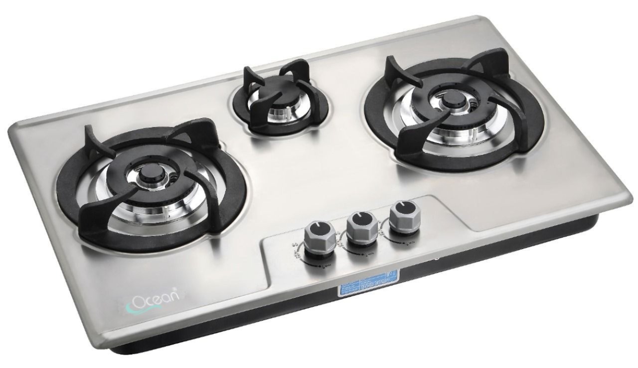 Ocean 3 Burners Hob WH-193 Steel Ocean 3 Burners Hob WH-193 Steel Price in Pakistan