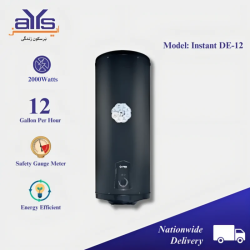 NasGas DE-12 Electric Water Heater 2000 Watts with 12 Gallons Capacity