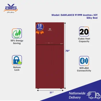 DAWLANCE 91999 Avatne+ IOT Silky Red