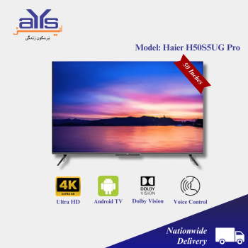 Haier 50-inch H50S5UG Pro Smart 4K UHD Android LED TV