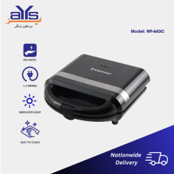 West Point WF-643 Sandwich Toaster with  750 Watts Price in Pakistan