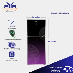 Haier HRF-538IAPA Anti-Bacterial 18 Cubic  Feet Inverter Refrigerator Price in Pakistan