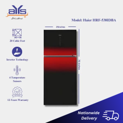 Haier HRF-538IDBA 20 Cubic Feet Inverter  Refrigerator with Turbo Cooling Price in Pakistan