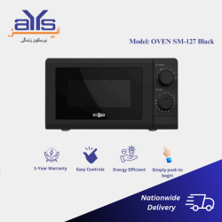 Super Asia SM-127 Microwave Oven Black  Price in Pakistan