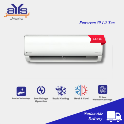 Dawlance Powercon 30 Inverter Air  Conditioner 1.5 Ton with Heat and Cool feature Price in Pakistan