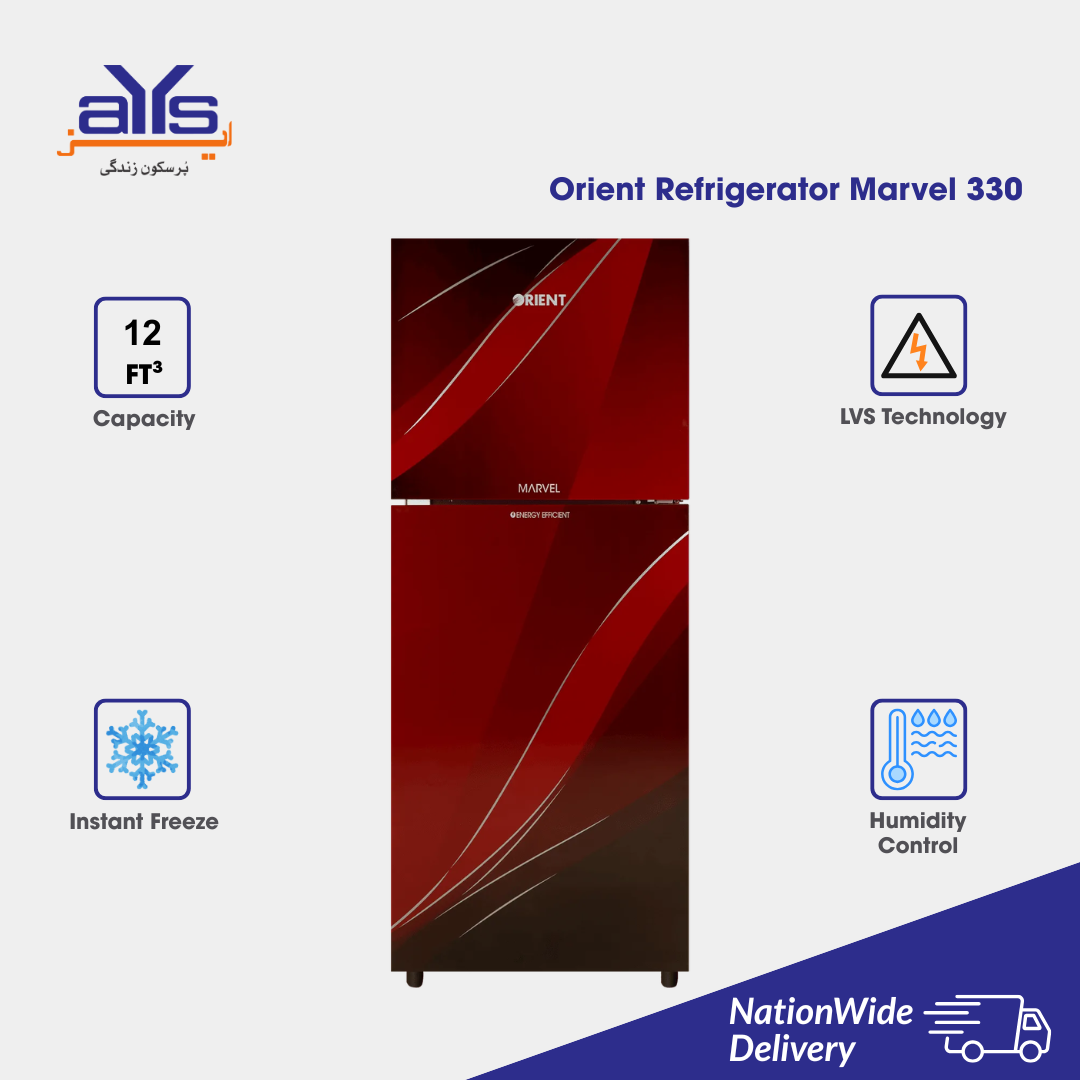 Orient Refrigerator Marvel 330 Main