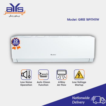 Gree 1.5 Ton Inverter Split Air Conditioner 18PITH11W Heat and Cool