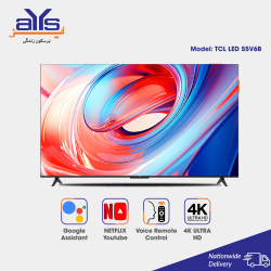 TCL 55 Inch 55V6B 4K Ultra HD Smart Google LED TV Android Voice Control