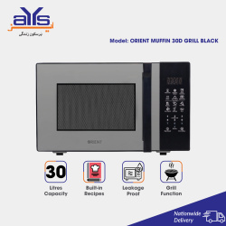 Orient Muffin 30D Grill Microwave Oven Grill Function and Built in Recipes