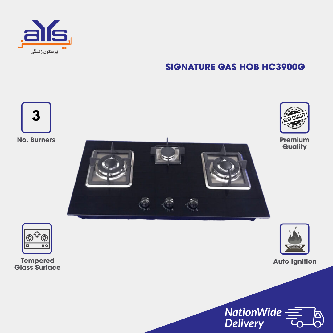 SIGNATURE GAS HOB HC3900G NG