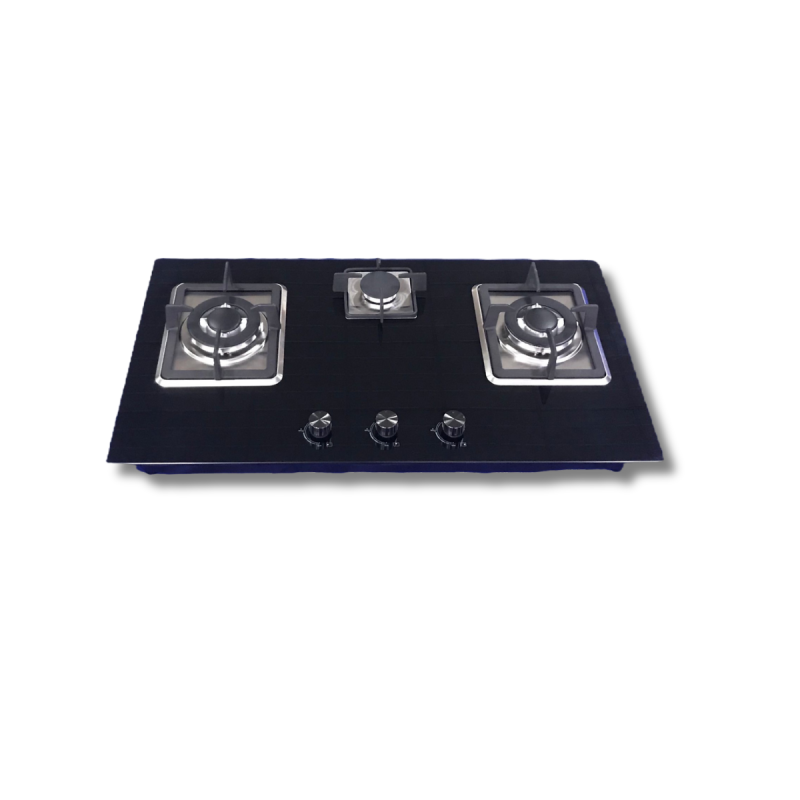 Signature 90cm Glass HOB with Aluminium Burners and Auto Ignition 3900G