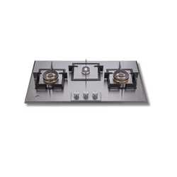 Signature 90cm SS HOB with Brass Burners, Auto Ignition and Auto Safety Valve 3900BFS