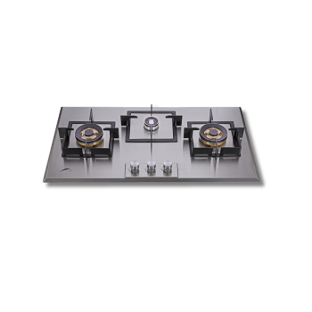 Signature 90cm SS HOB with Brass Burners, Auto Ignition and Auto Safety Valve 3900BFS