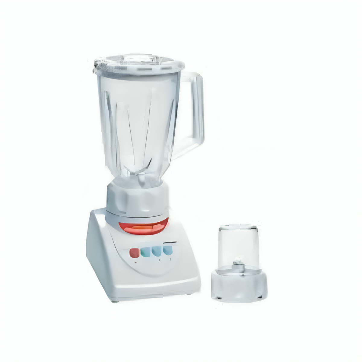 National DL7181 2-in-1 Blender & Grinder, 1.5L Glass Jar, 500W, Stainless Steel Blades