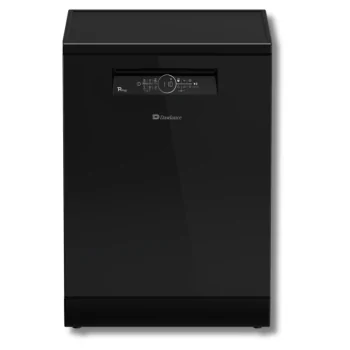 Dawlance Dishwasher DDW-1470 Glass Black Inverter Energy Efficient Deep Care and Extra Drying