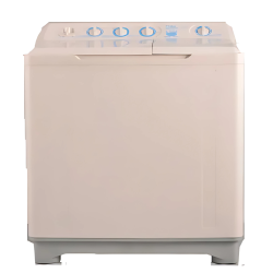 Haier Twin Tub Washing Machine 12 KG with Dryer HWM-120AS Grey Bubble Wash and Powerful Motor