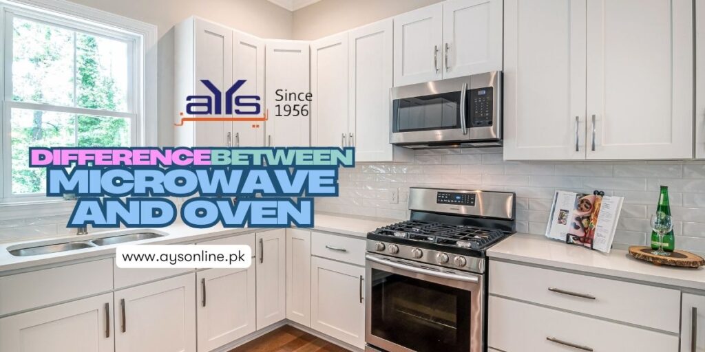 difference between microwave and oven in Pakistan 2025