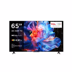 TCL 65 Inch Large 4K Ultra HD Smart LED TV 65P6K Billion Colors Google TV