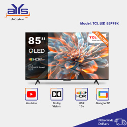 TCL 85 Inch 4K Ulra HD Smart LED TV 85P79K Dolby Vision Google TV