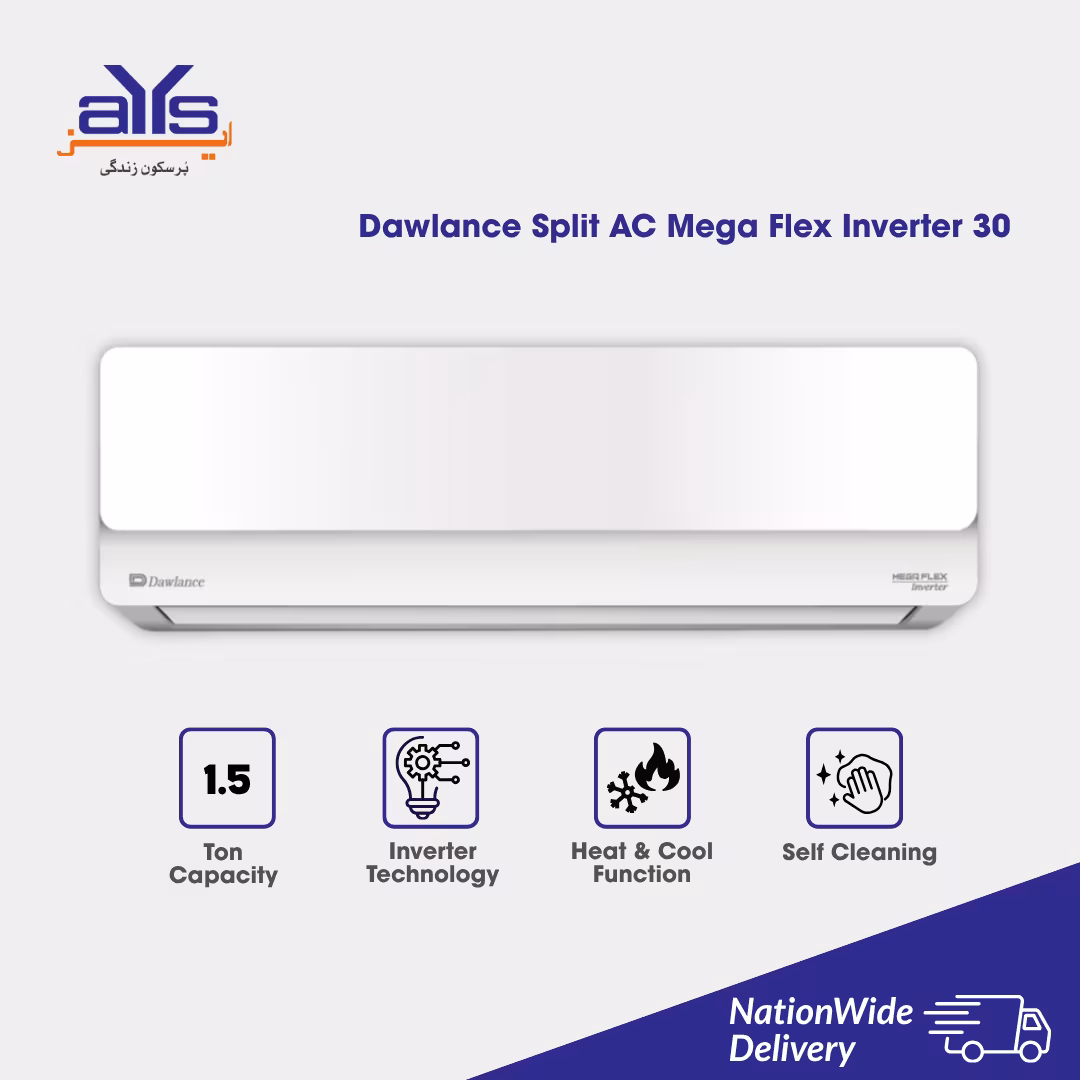 Dawlance Split AC Mega Flex Inverter 30 Main