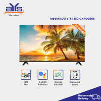 EcoStar 50 Inch QLED 4K Smart Google TV CX-50Q966