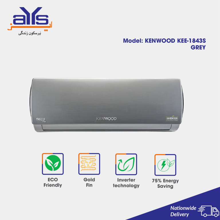 KENWOOD SPLIT AC KEE-1843S GREY (2)