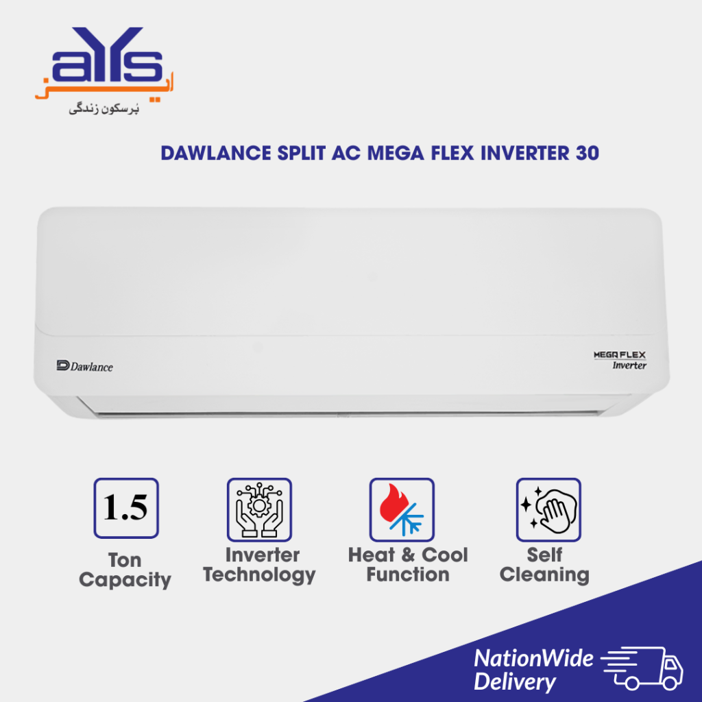 DAWLANCE SPLIT AC MEGA FLEX INVERTOR 30