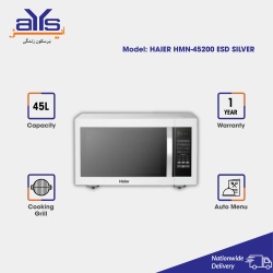 Haier Microwave Oven HMN-45200-ESD Silver (45 Liters)