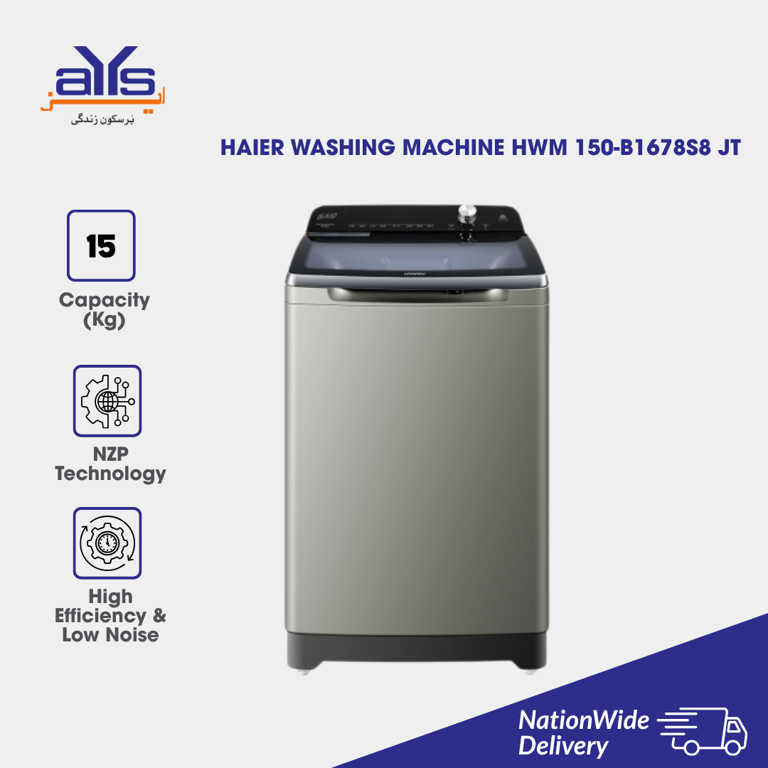 HAIER WASHING MACHINE HWM 150-B1678S8 JT