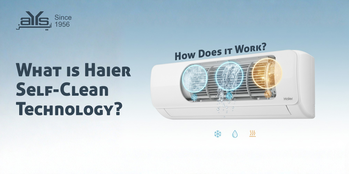 Haier Self Clean technology
