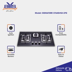 Signature Gas Hob 3764G#S4 LPG