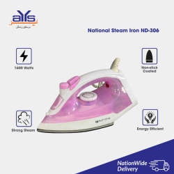 National Steam Iron ND-306