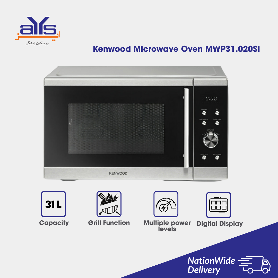 KENWOOD MICRO WAVE OVEN MWP31.020SI KENWOOD MICRO WAVE OVEN MWP31.020SI