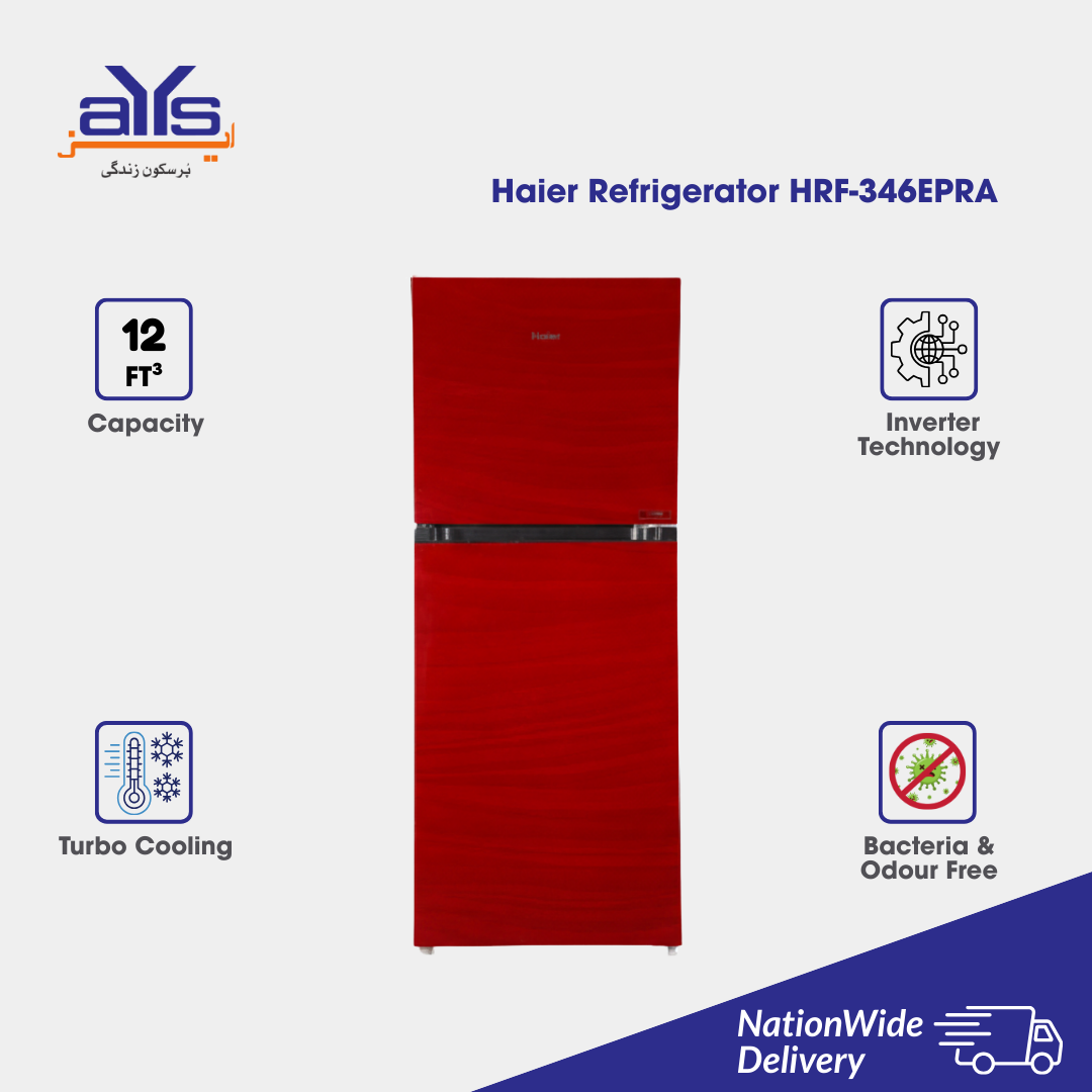 HAIER REFRIGERATOR HRF-346EPRA HAIER REFRIGERATOR HRF-346EPRA