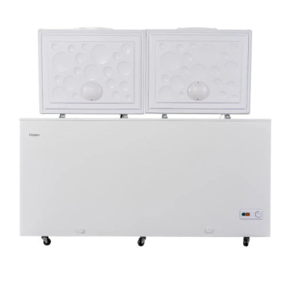 Haier HDF-535 Double Door Inverter Deep Freezer, 19 cu ft, 535 Litre, White - Image 2