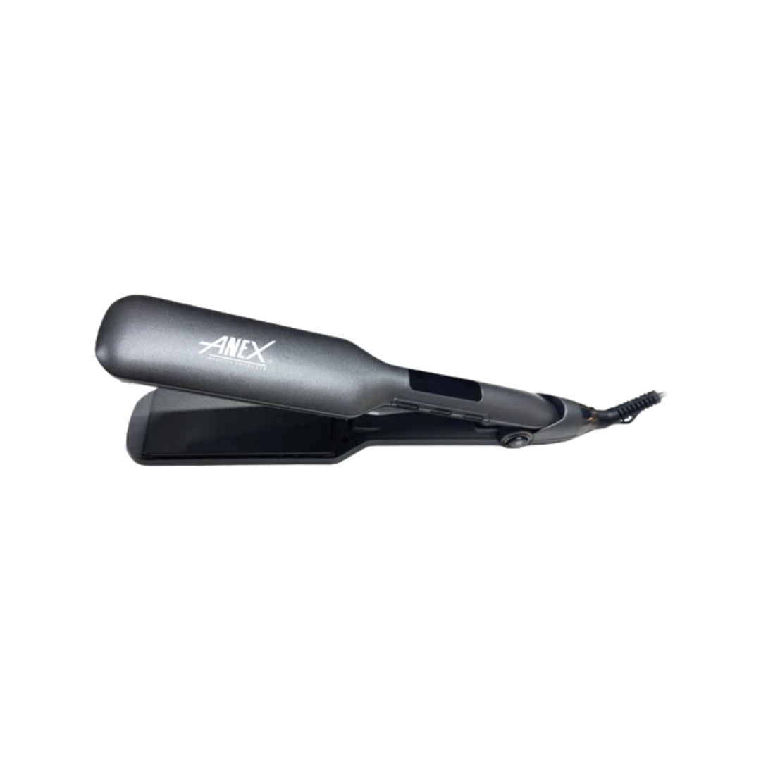 Anex AG-7041 Hair Straightener, 230°C, Digital LED Display, 82W, Black - Image 3