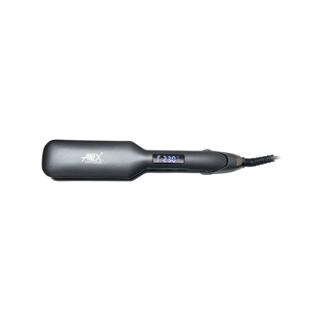 Anex AG-7041 Hair Straightener, 230°C, Digital LED Display, 82W, Black - Image 2