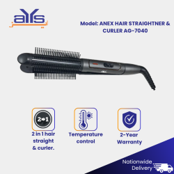 ANEX HAIR STRAIGHTNER & CURLER AG-7040