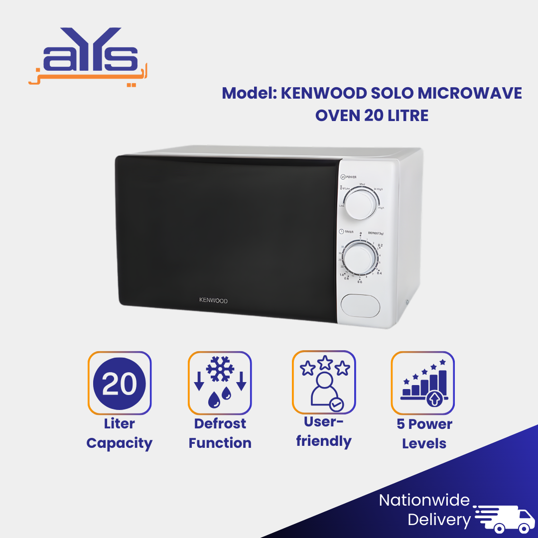 KENWOOD SOLO MICROWAVE OVEN 20 LITRE