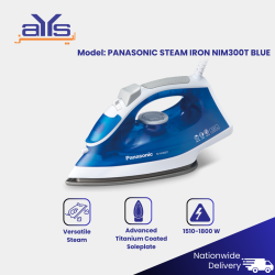 PANASONIC NC STEAM IRON NIM300T BLUE AZUL