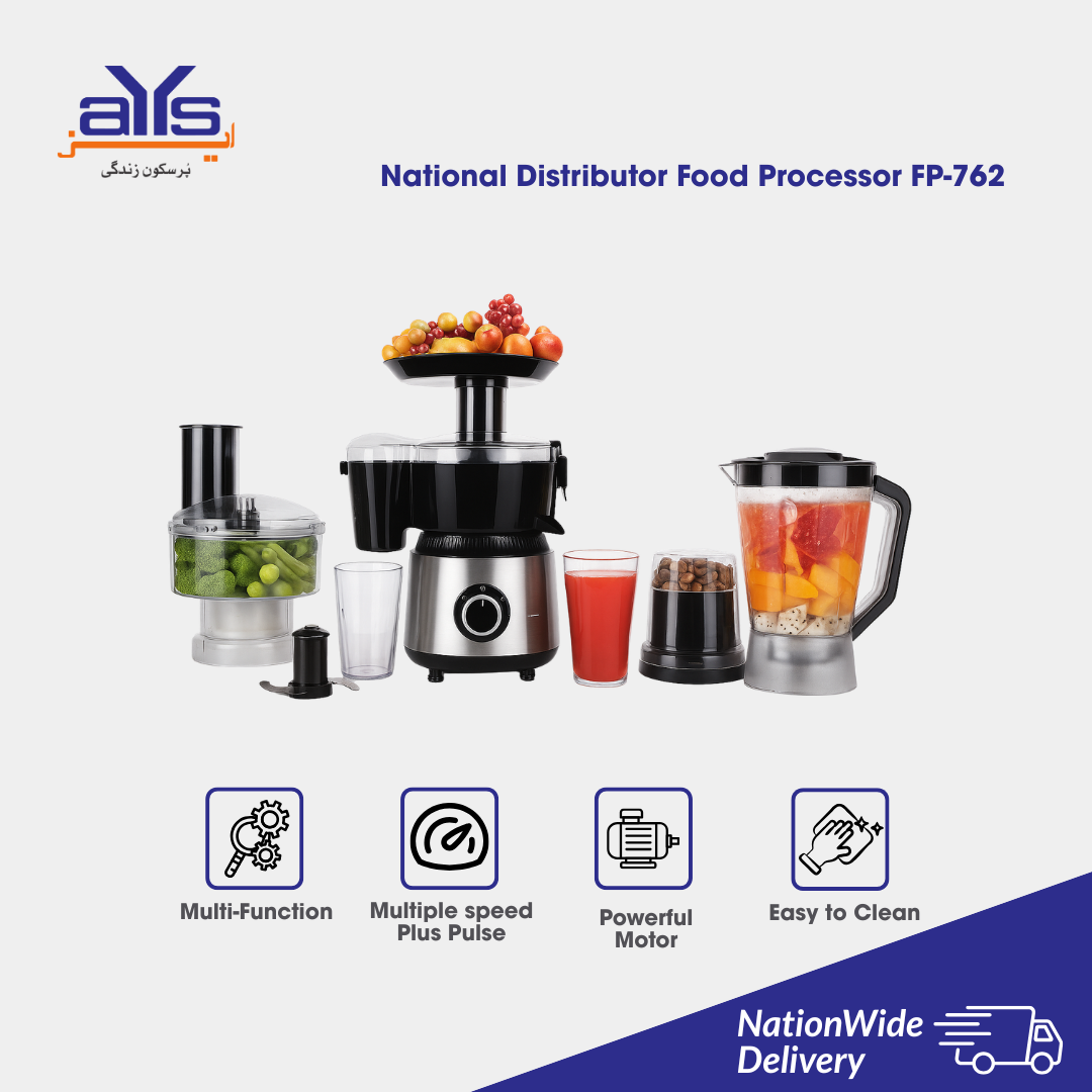 National Distributor Food Processor FP-762 National Distributor Food Processor FP-762