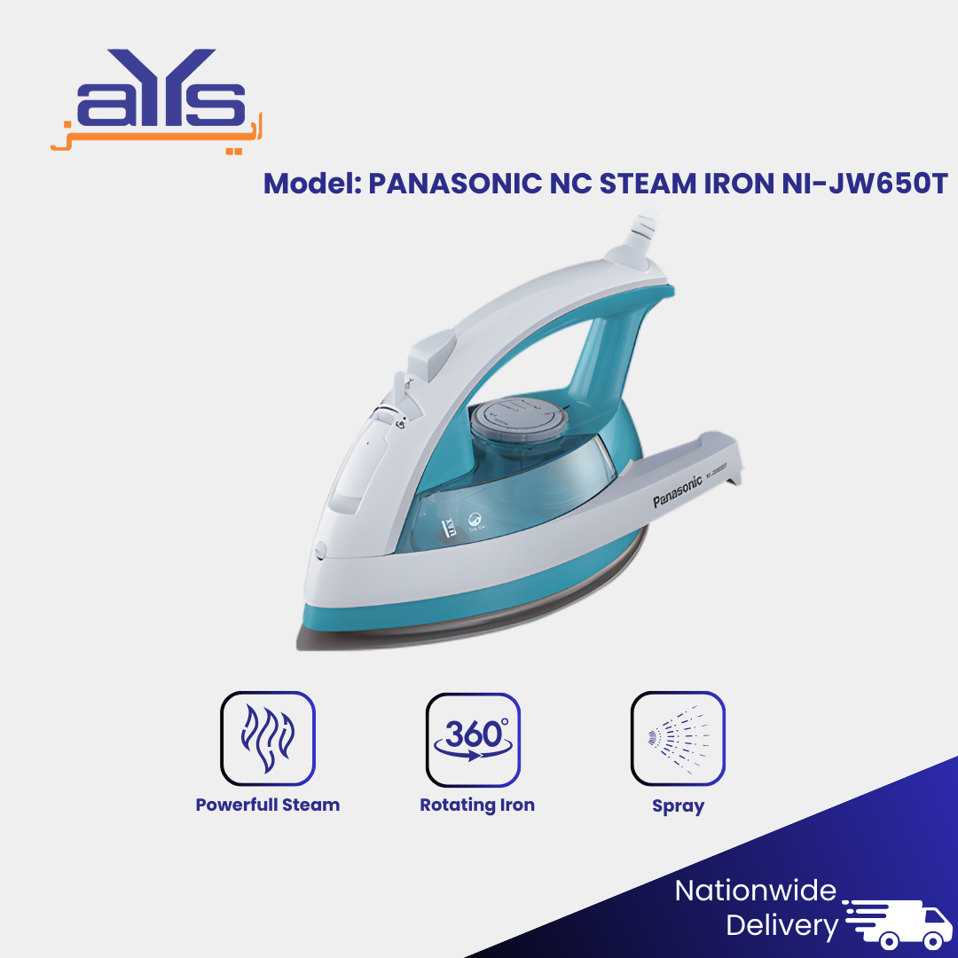 PANASONIC NC STEAM IRON NI-JW650T GREEN