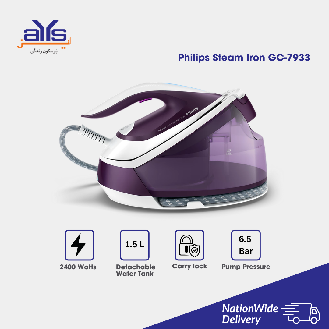 PHILIPS STEAM IRON GC-7933